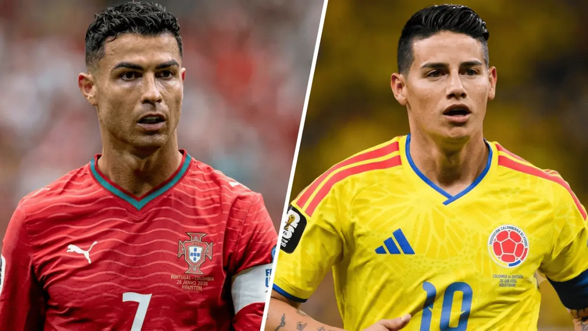 Berakhir seri pertandingan Portugal VS Kolombia. (Media Perjuangan / Google)