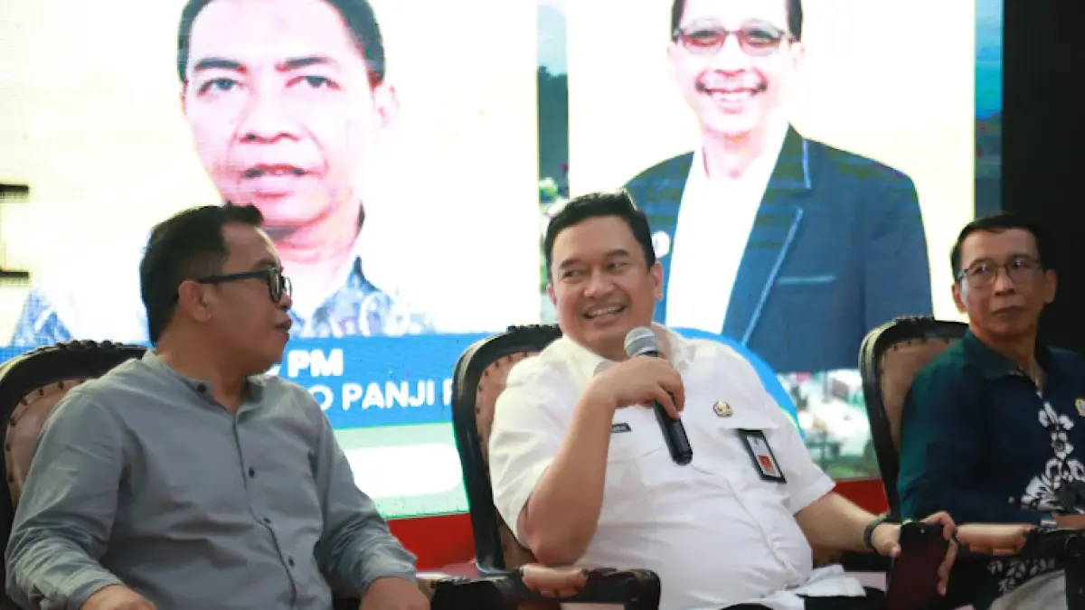 GUYUB: Sarasehan Alun-Alun Kepanjen di Pendapa Panji, Kecamatan Kepanjen.