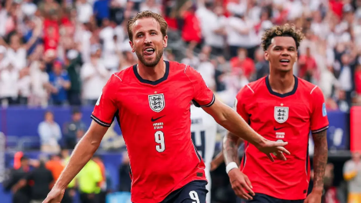 Harry Kane Jadi Raja Gol Inggris di Piala Dunia (Sumber: X @brfootball)