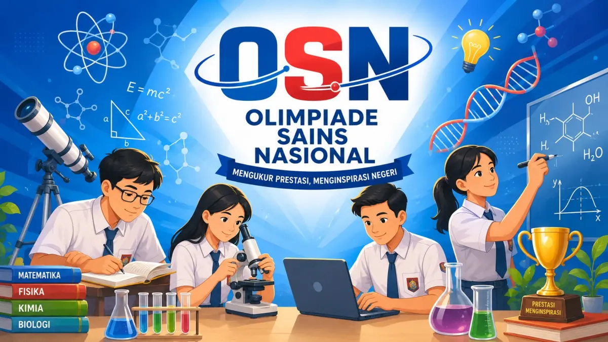 Ilustrasi Olimpiade Sains Nasional (OSN) (freepik)