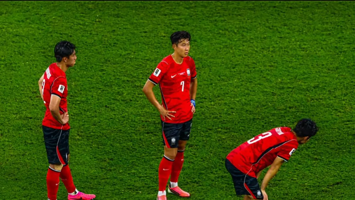 Korea Selatan dipastikan tersingkir dari Piala Dunia 2026 setelah gagal menembus delapan besar klasemen tim peringkat ketiga terbaik (X @eurofootcom)