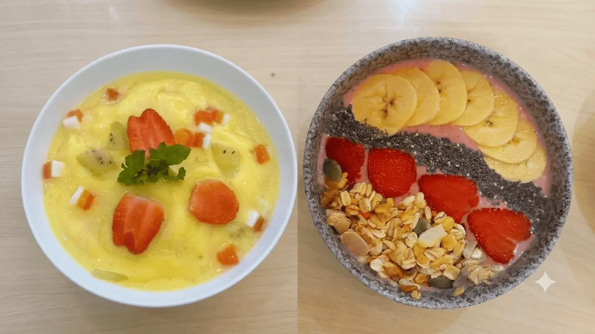 Makanan sehat, segar dan estetik. (Momossa dan Titik Nur / Google Maps)