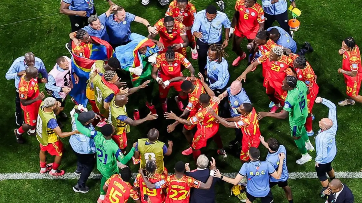 Republik Demokratik Kongo menjadi tim terbaru yang memastikan tempat di babak 32 besar Piala Dunia 2026 (X @brfootball)