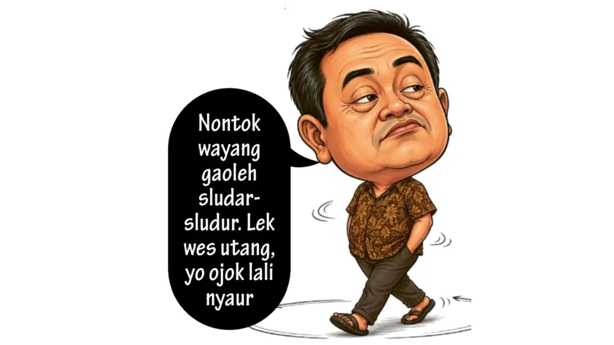 Sludar-sludur, Istilah Khusus untuk Perilaku Kurang Sopan