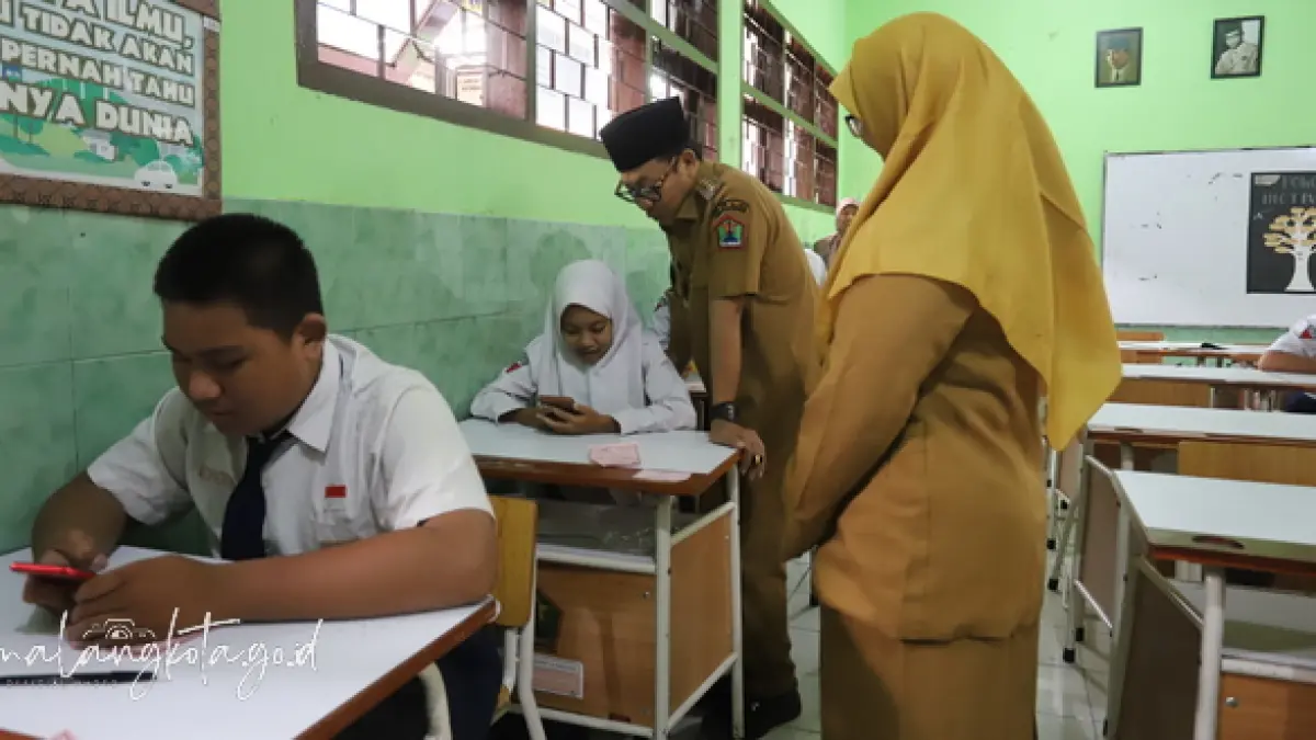 Wali Kota Malang Apresiasi Semangat Belajar Siswa SMPN 16 (Sumber: Pemerintah Kota Malang)