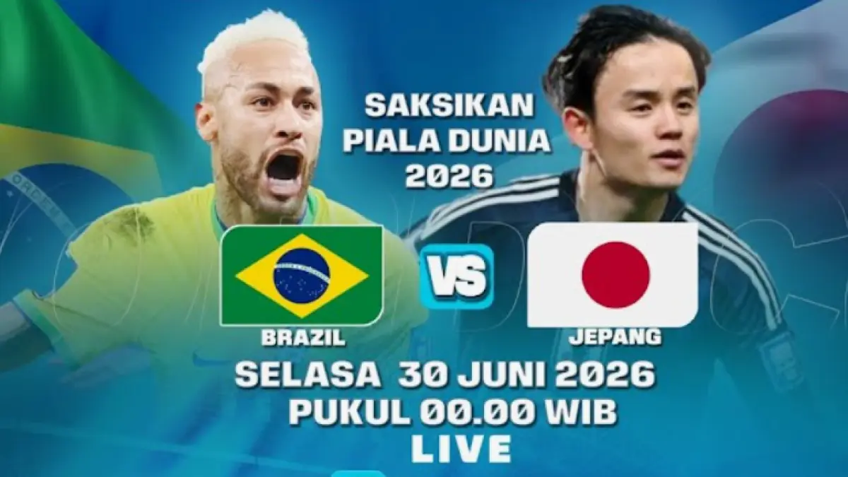 Pertemuan Brazil melawan Jepang malam ini (Sumber: Google)