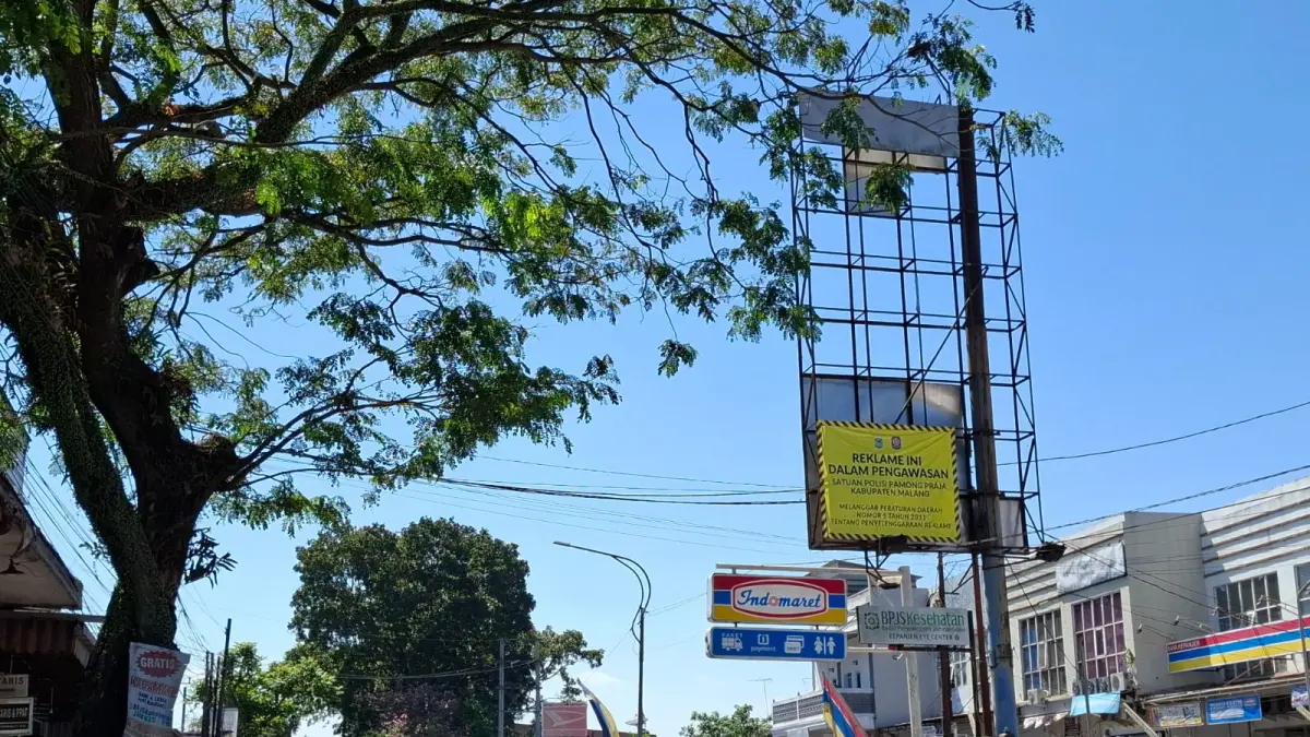 Reklame tak berizin