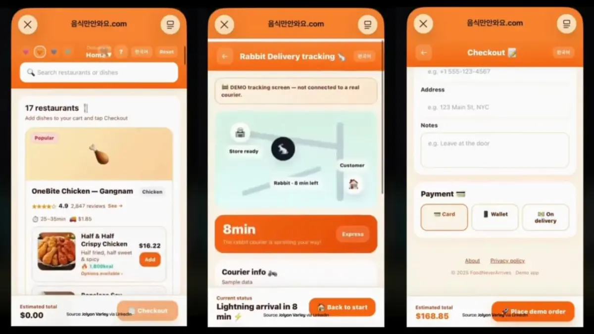 Tampilan platform Dopamine Sites yang sedang ngetren di Korea Selatan. (X: @Ahquotee)