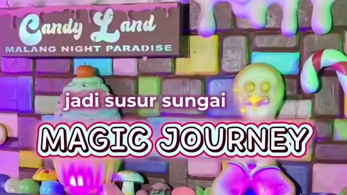 Foto Malang Night Paradise Waktu Malam (Instagram @malangnightparadise)