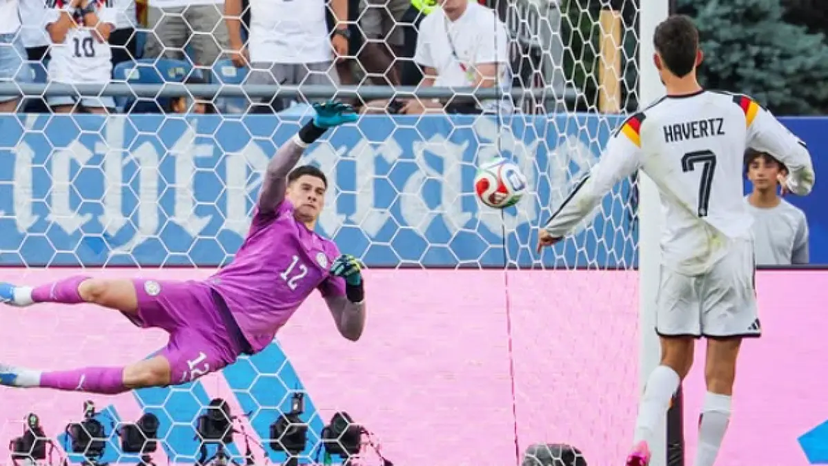 From hero to zero! Gol Kai Havertz tak cukup menyelamatkan Jerman yang kalah adu penalti dari Paraguay (X @All_AboutARS)