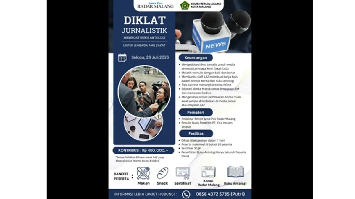 SEGERA: Diklat Jurnalistik untuk Lembaga Amil Zakat (LAZ)