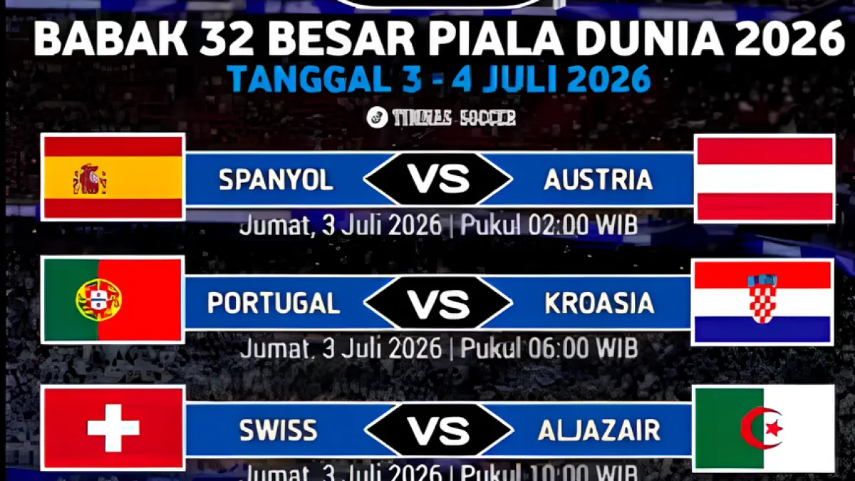 Jadwal Piala Dunia malam ini! (Sumber: Youtube)