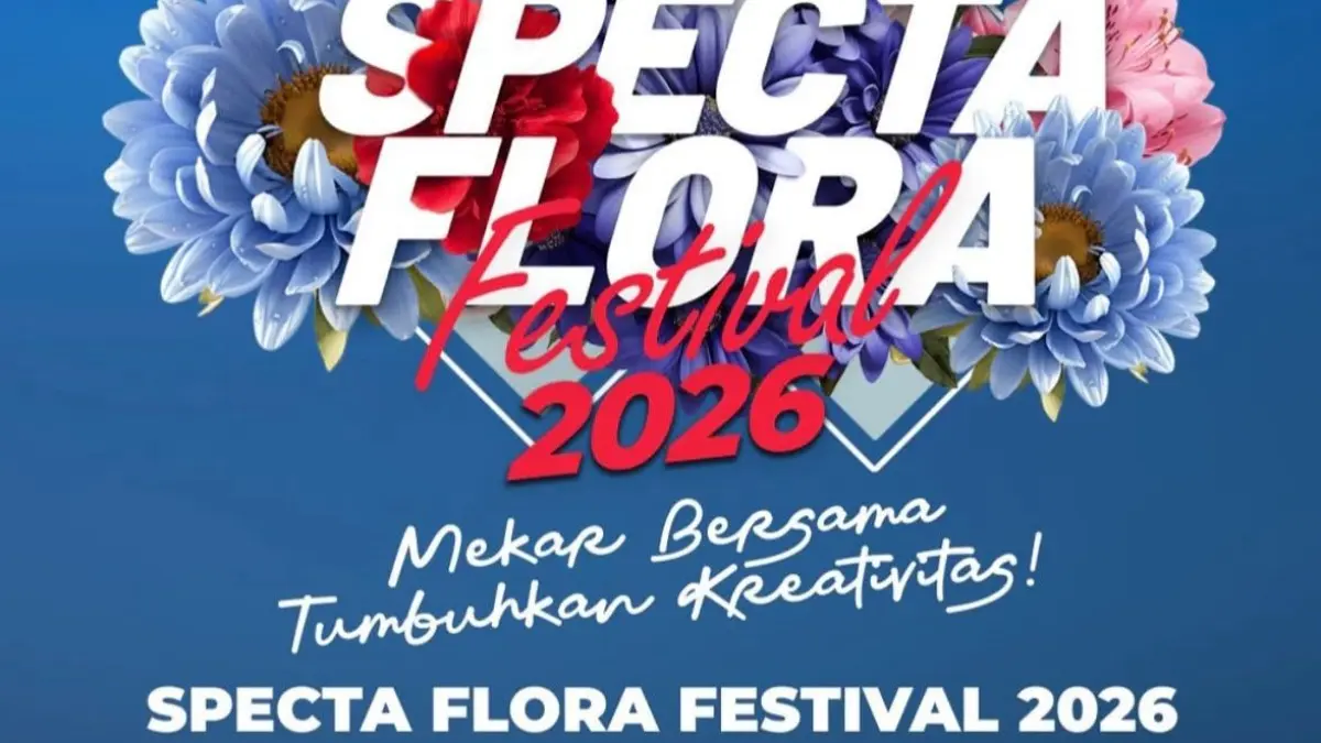 Pamflet WIsata Specta Flora Festival (Instagram @specta_flora_festival)