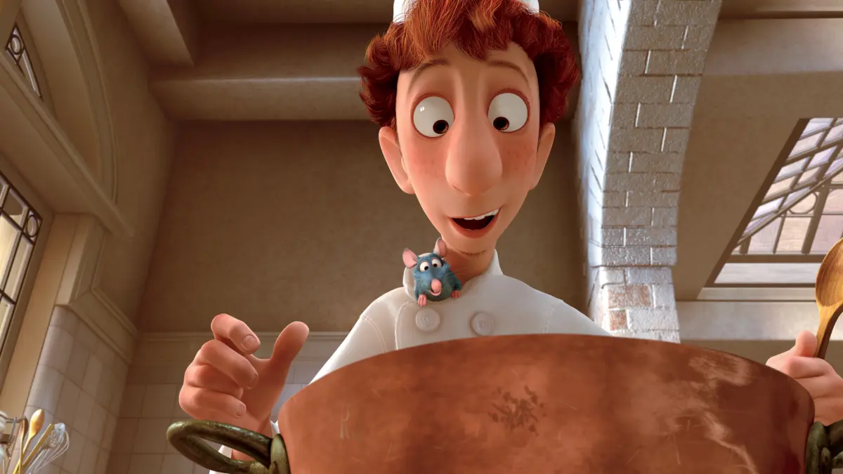 REMY (left), LINGUINI (right)Remy dan Linguini (Sumber: IMDB)