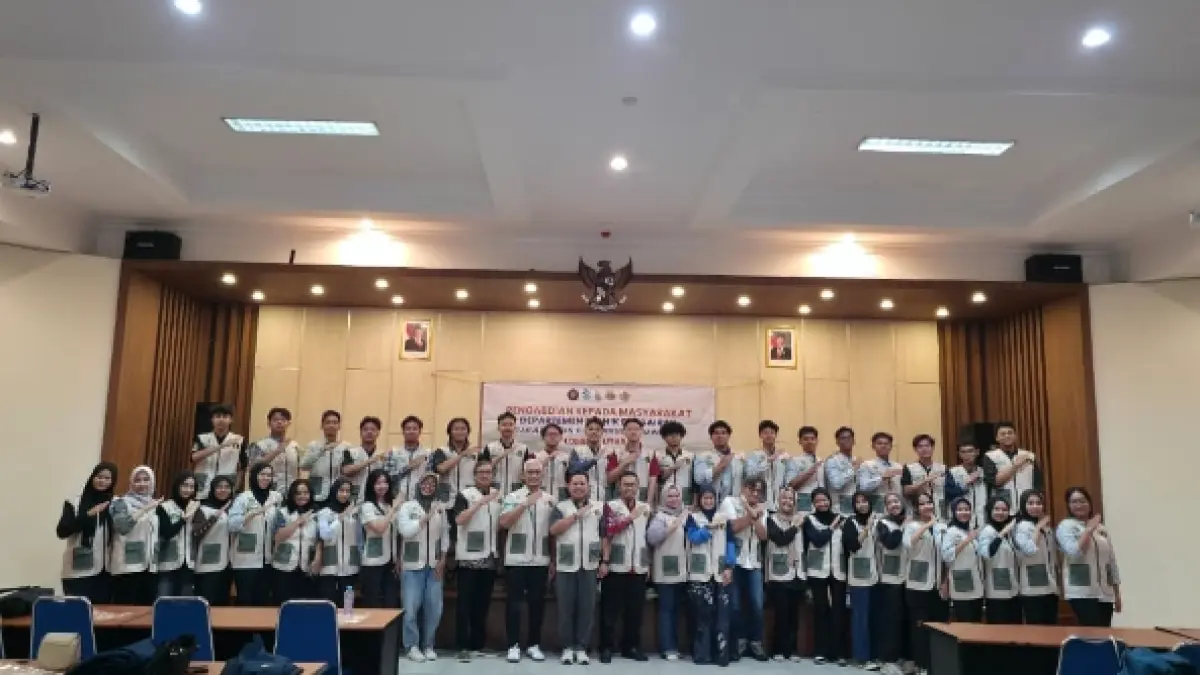TERJUN LANGSUNG: Mahasiswa KKN yang melalui program Pengabdian kepada Masyarakat (PKM) akan mendampingi warga mengatasi persoalan air bersih dan sanitasi dengan solusi teknis berbasis kebutuhan lokal.
