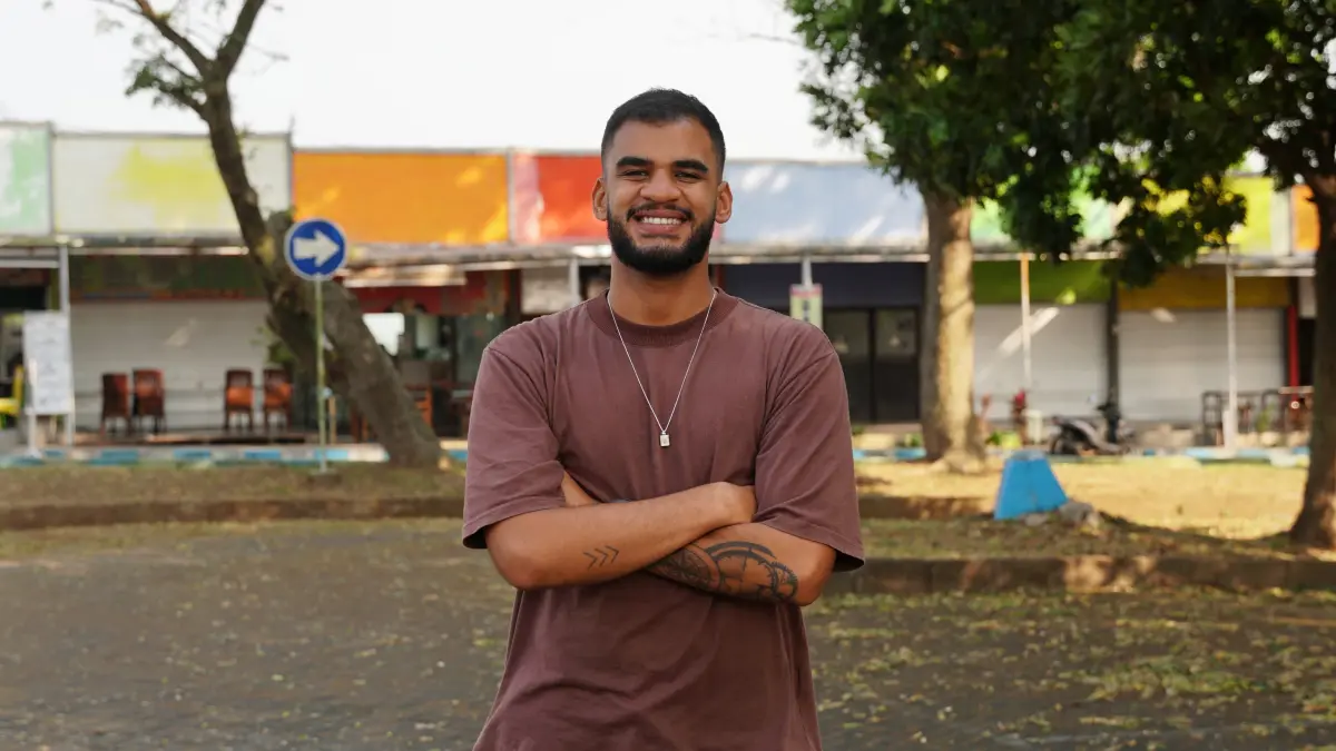 Analis performa asal Brasil, Matheus Rodrigues Lacerda. (MO Arema FC)