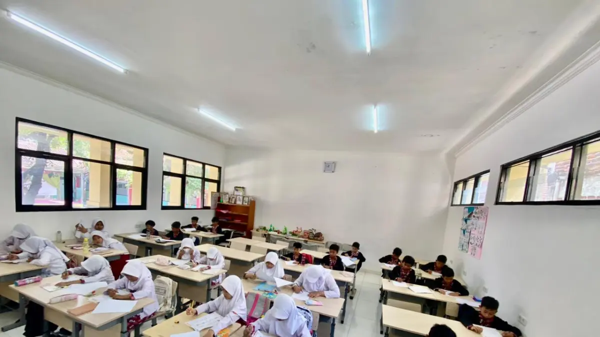 Suasana di kelas SD Negeri 198 Mekarjaya (Sumber: Laman SD Negeri 198 Mekarjaya)
