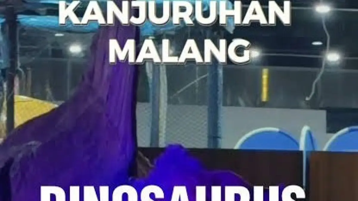Foto Dino show Kanjuruhan (google)