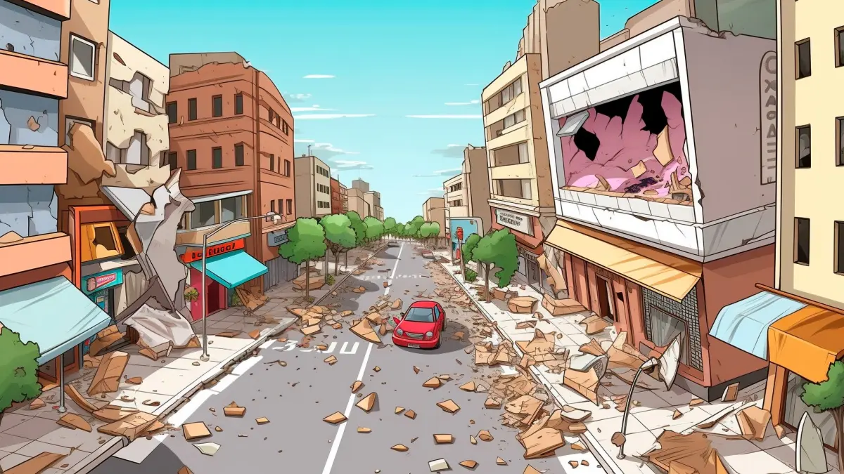 Ilustrasi Gempa Bumi (freepik)