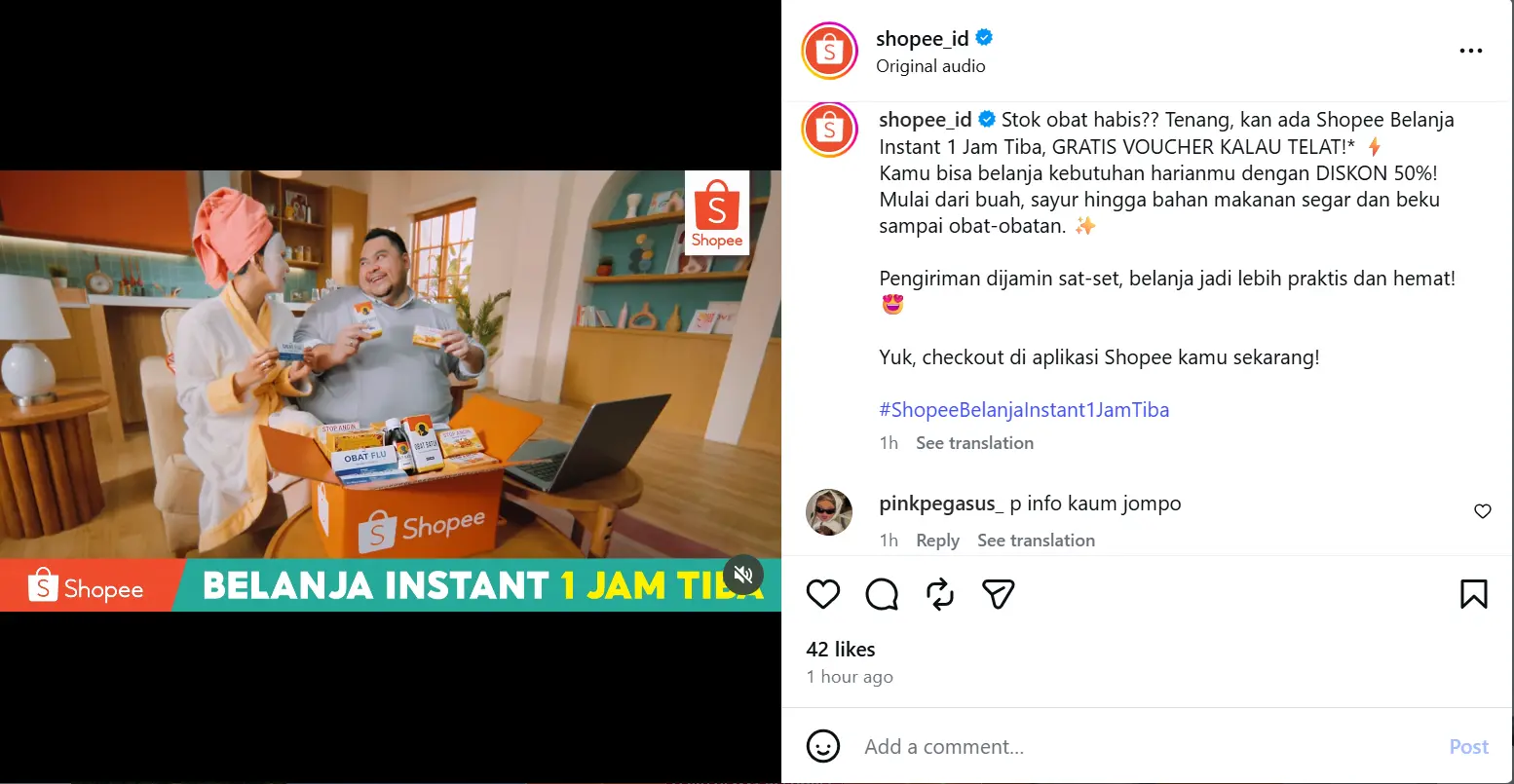 Shopee Belanja Instant 1 Jam Tiba Curi Perhatian, Netizen: “Emang Cepet Banget Sih!”