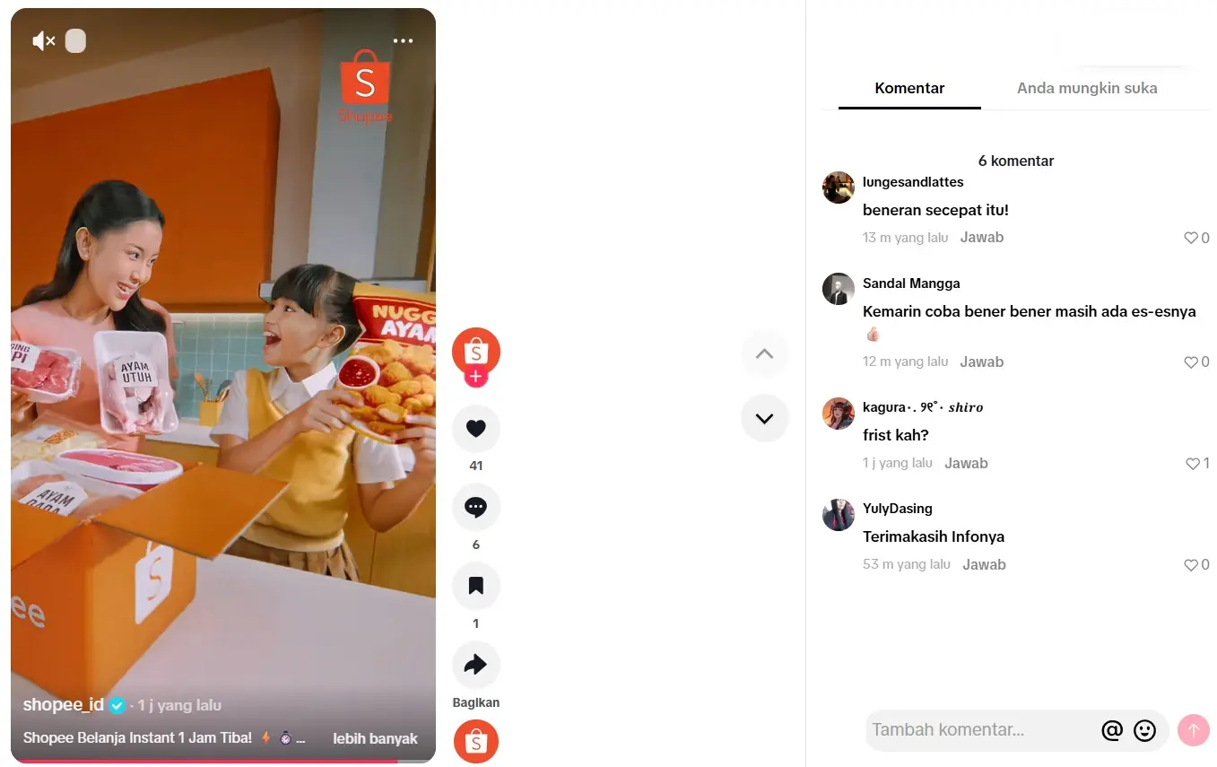 Shopee Belanja Instant 1 Jam Tiba Curi Perhatian, Netizen: “Emang Cepet Banget Sih!”