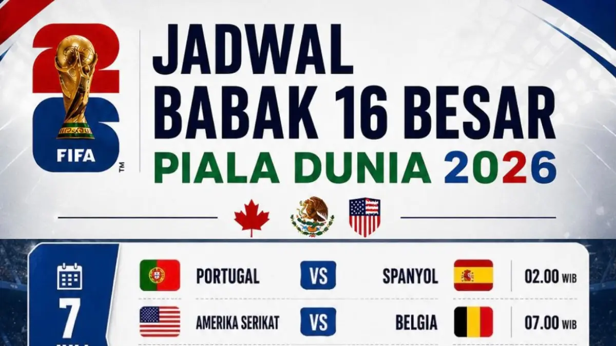 Jadwal Piala Dunia 7 Juli 2026 (Sumber: X @xtraagoal)