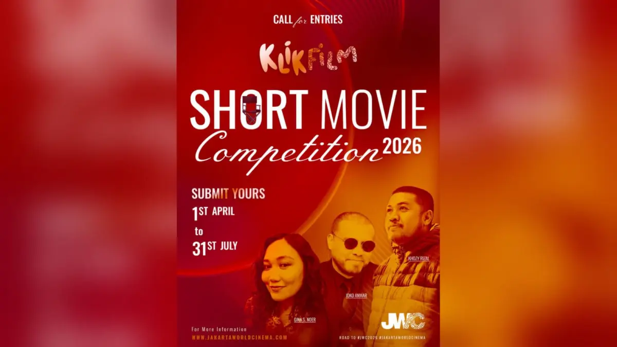 Poster resmi Klik Film Short Movie Competition 2026 (KlikFilm)
