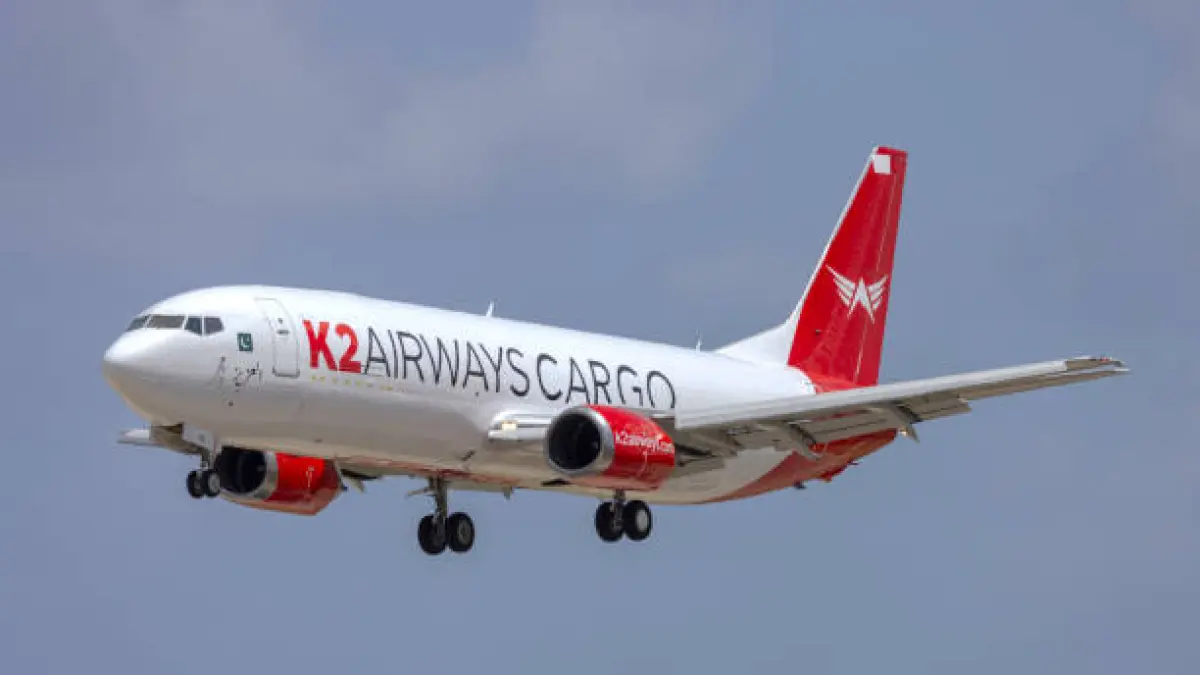 Pesawat Kargo Boeing 737-4M0(SF) K2 Airways (Foto: iStockphoto)