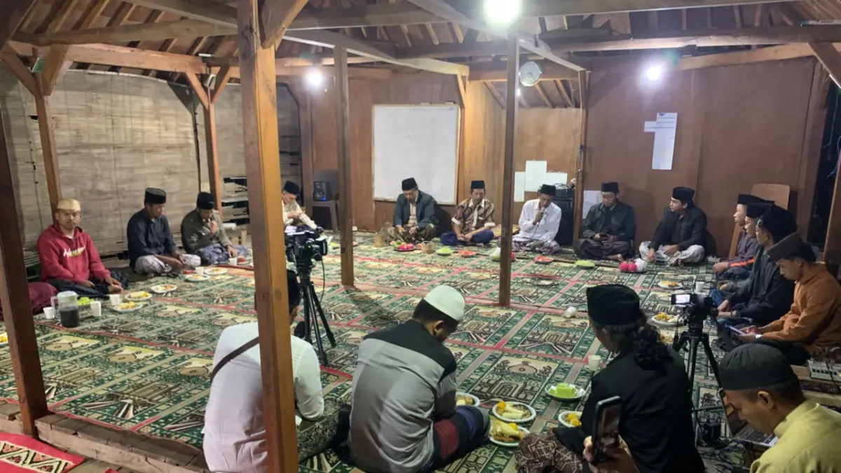 Perkumpulan jelang Muktamar NU di Gondanglegi, Malang.
