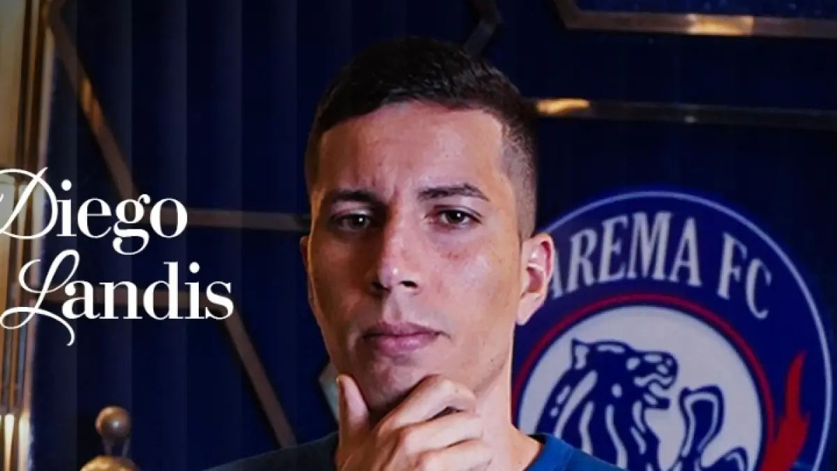 Arema FC resmi memperkenalkan Diego Luiz Landis sebagai pemain asing anyar. (MO Arema FC)