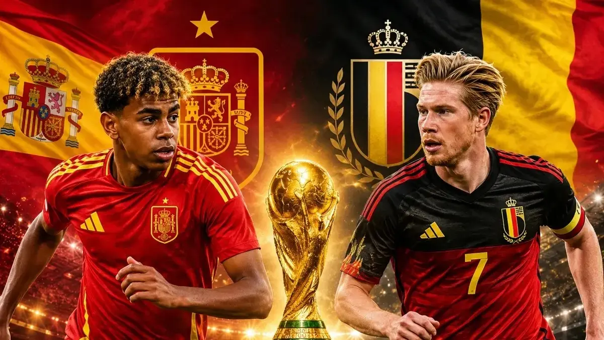 Spanyol VS Belgia Piala Dunia 2026. (Radar Sampit / Google)