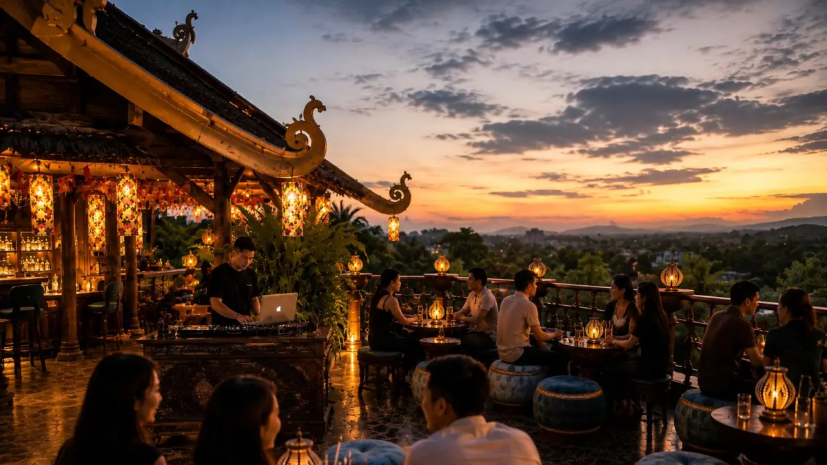 SPESIAL: SaigonSan Restaurant & Rooftop, bagian dari Hotel Tugu Malang, menghadirkan pengalaman malam yang berbeda melalui Lanterns & Beats Vol. 1.