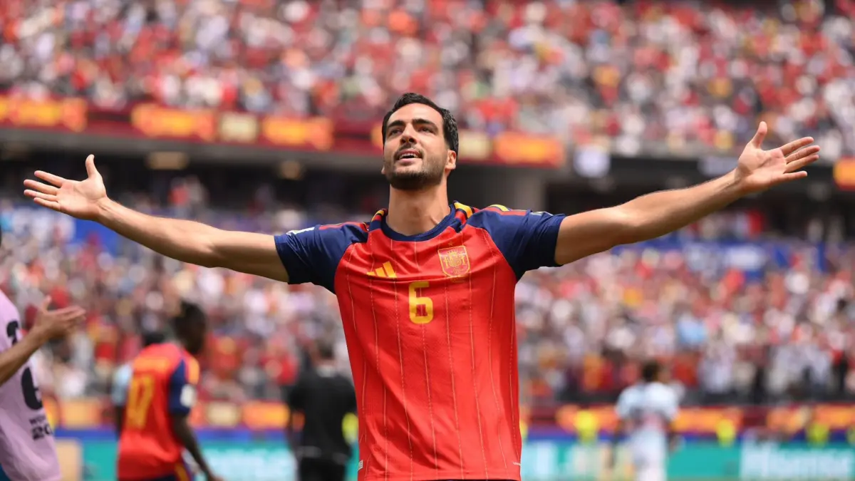 Spanyol sukses menyingkirkan Belgia 2-1 (X/HQpcrt)