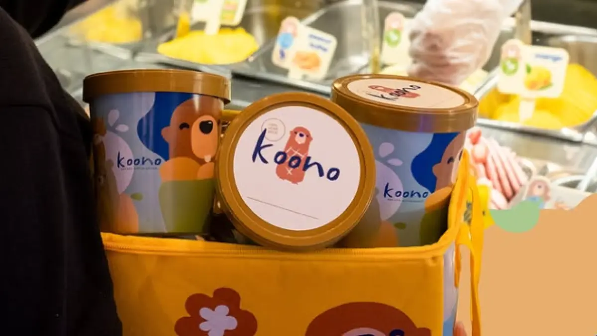 Koono Gelato salah satu kedai dessert di Kota Malang yang menghadirkan berabagai rasa unik di gelato (Instagram @koonogelato)