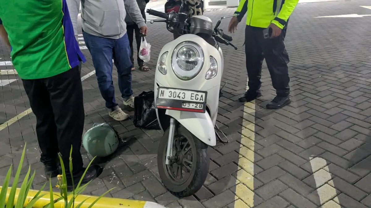 Motor Honda Scoopy milik Luthfiyyah Faa