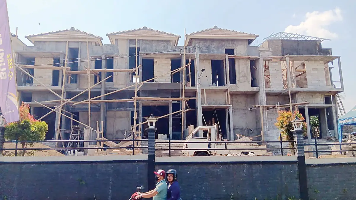 PROPERTI: Perumahan di Desa Jedong, Kecamatan Wagir turut menyumbang pendapatan daerah dari sektor BPHTB dan PBB.