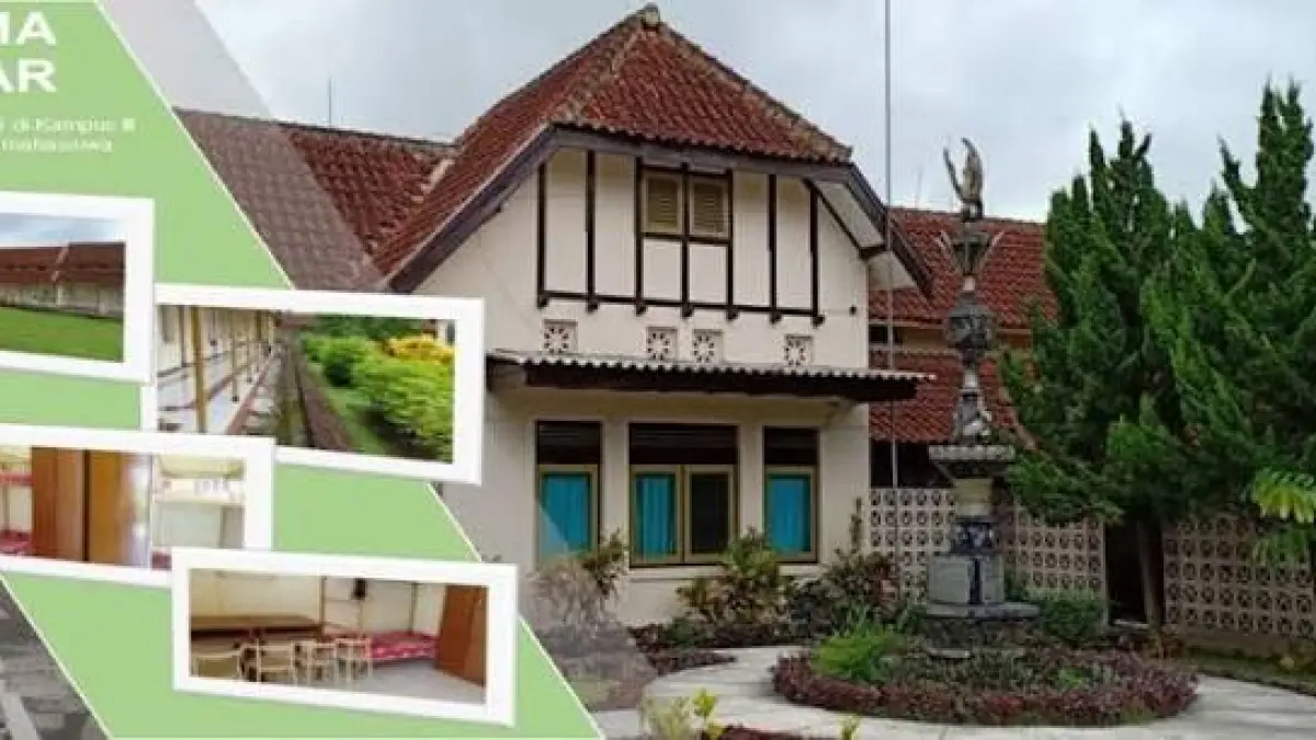 Salah satu asrama yang ditawarkan oleh Univversitas Negeri Malang (Sumber: Asrama Universitas Negeri Malang)