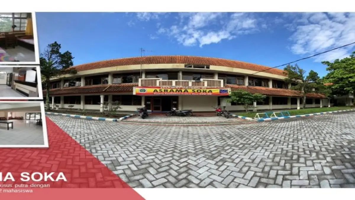Asrama Soka, salah satu asrama Universitas Negeri Malang (Sumber: Asrama Universitas Negeri Malang)