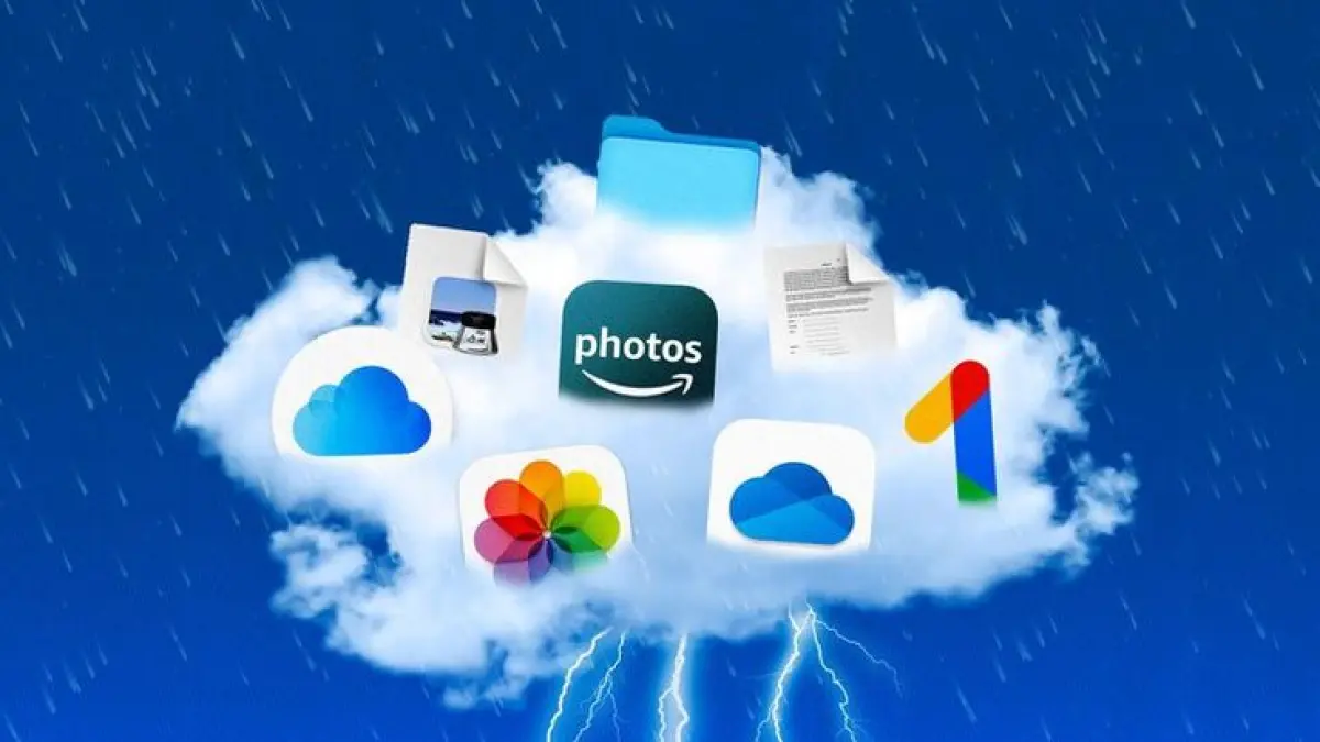 ILUSTRASI Cloud Storage atau Ruang Penyimpanan berbasis awan. (Pinterest)