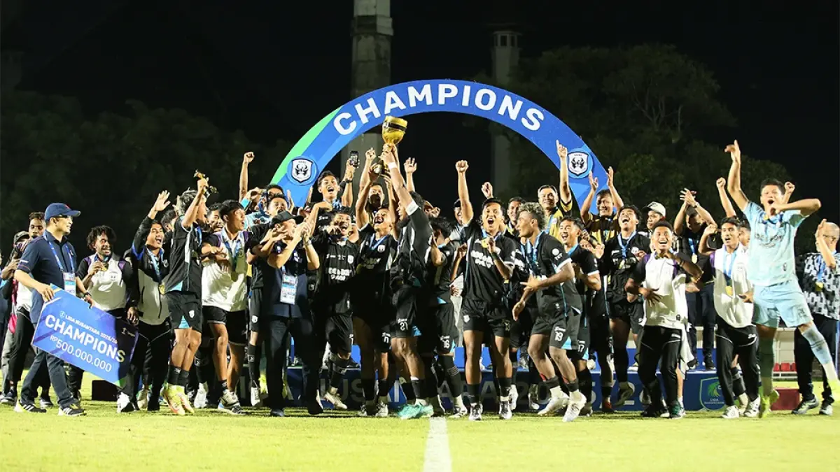 RANS Nusantara menjuarai Liga Nusantara. (Dokumen ILeague)