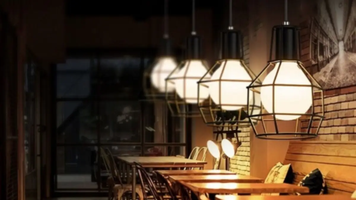Ilustrasi Cafe Industrial 