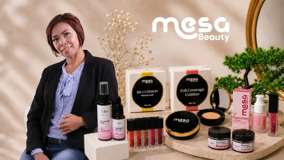 TERBUKTI: Beragam produk kecantikan dari Mesa Beauty terbuat dari bahan herbal yang berkualitas.