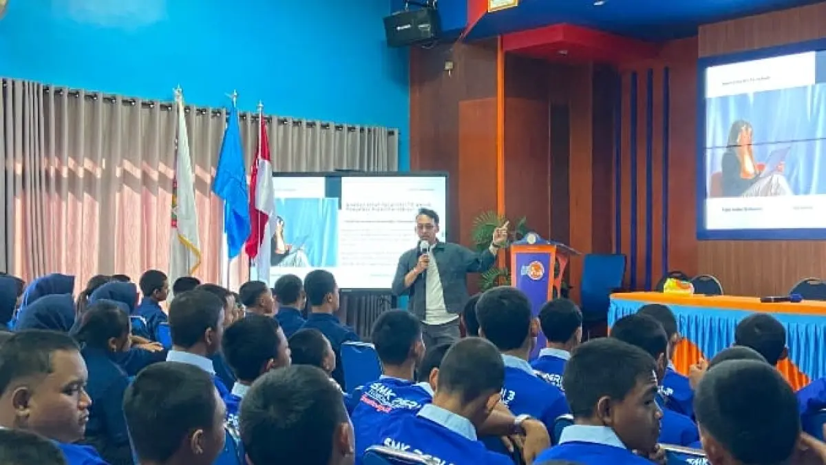 FOKUS: Materi Bijak Bermedia Bosial dari Tim Jawa Pos Radar Malang, Kamis (16/7).