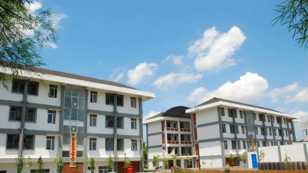 Rusunawa (Rumah Susun Sewa Mahasiswa) Universitas Muhammadiyah Malang (Sumber: Universitas Muhammadiyah Malang)