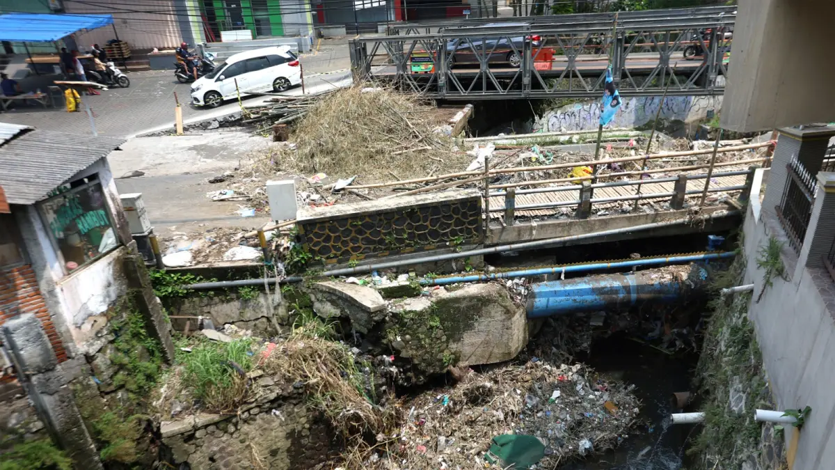 SELESAI LEBIH CEPAT: Kondisi Jembatan Sonokembang setelah terimbas banjir pada bulan November 2025 lalu. 