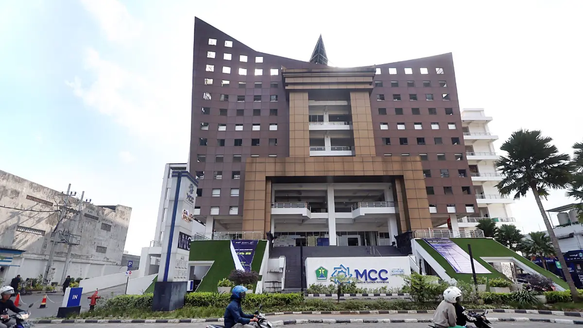 Gedung MCC di Jalan A. Yani (Darmono/Radar Malang)