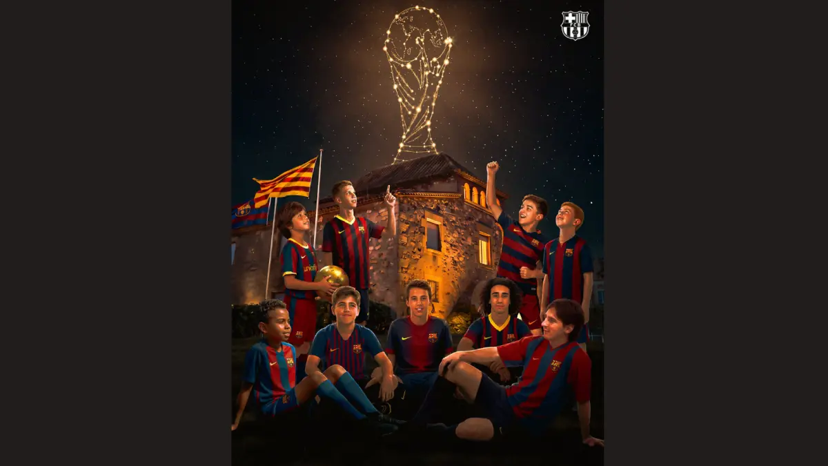 La Masia mengirim deretan alumninya ke laga paling bergengsi di dunia (X/FCBarcelona)