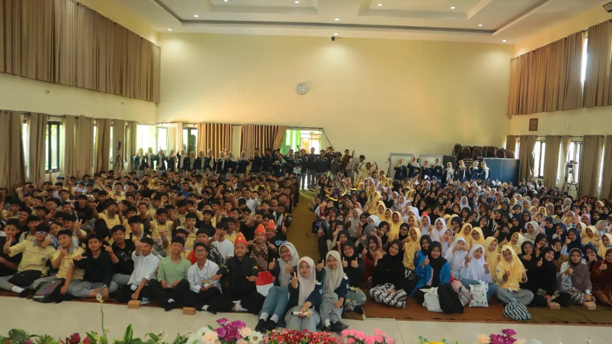 KOMPAK: Kebersamaan seluruh siswa baru saat mengikuti program Matamuda MAN Kota Batu.