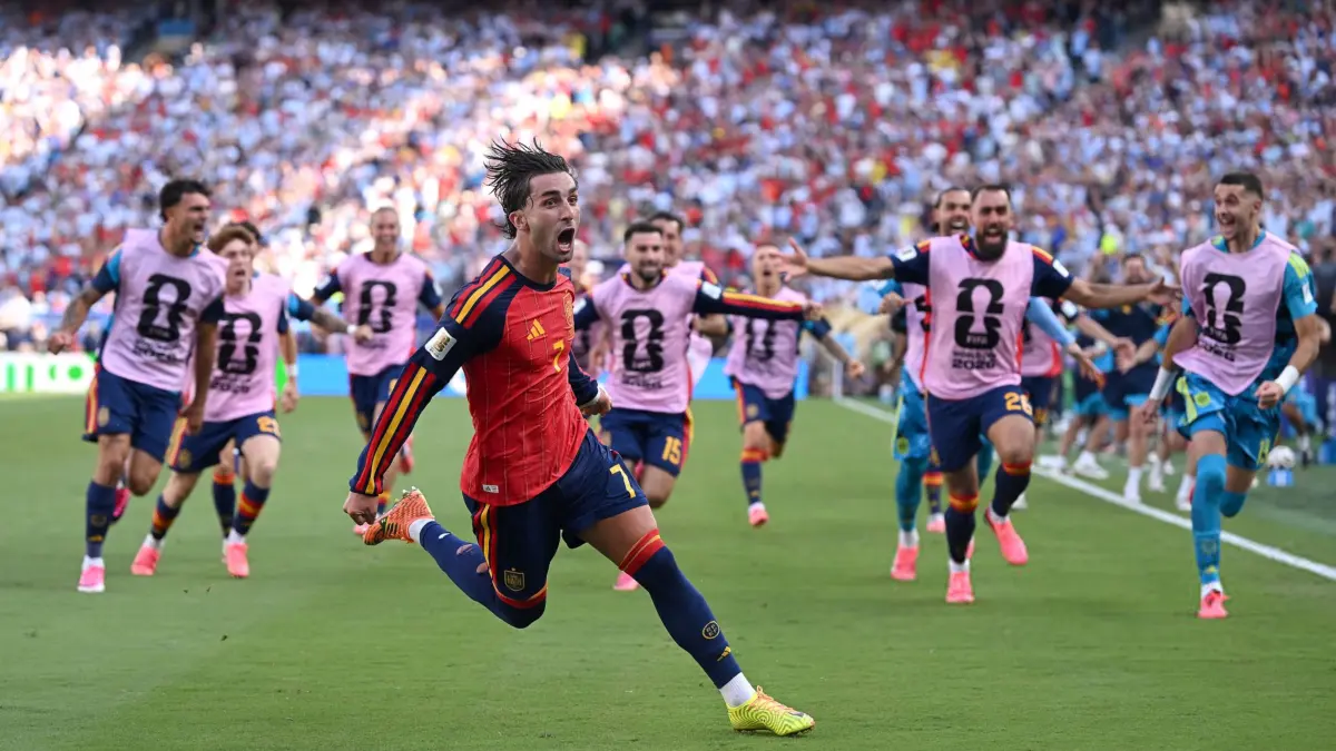 Spanyol resmi menjadi juara Piala Dunia 2026 usai mengalahkan Argentina 1-0 lewat gol Ferran Torres (X/HQpcrt)