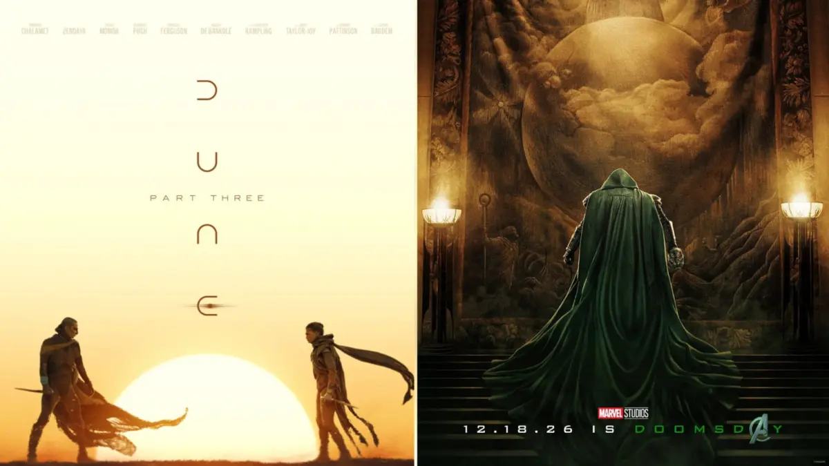 Dune: Part Three dan Avengers: Doomsday resmi tayang bersamaan pada 18 Desember 2026.